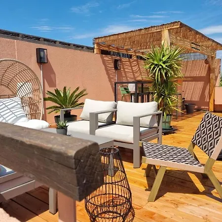 Daire Superbe Avec Rooftop Prive Saint-Tropez
