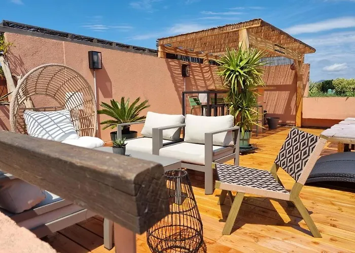 Daire Superbe Avec Rooftop Prive Saint-Tropez